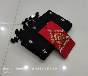 Black Beautiful Designer Rich look Saree With Blouse